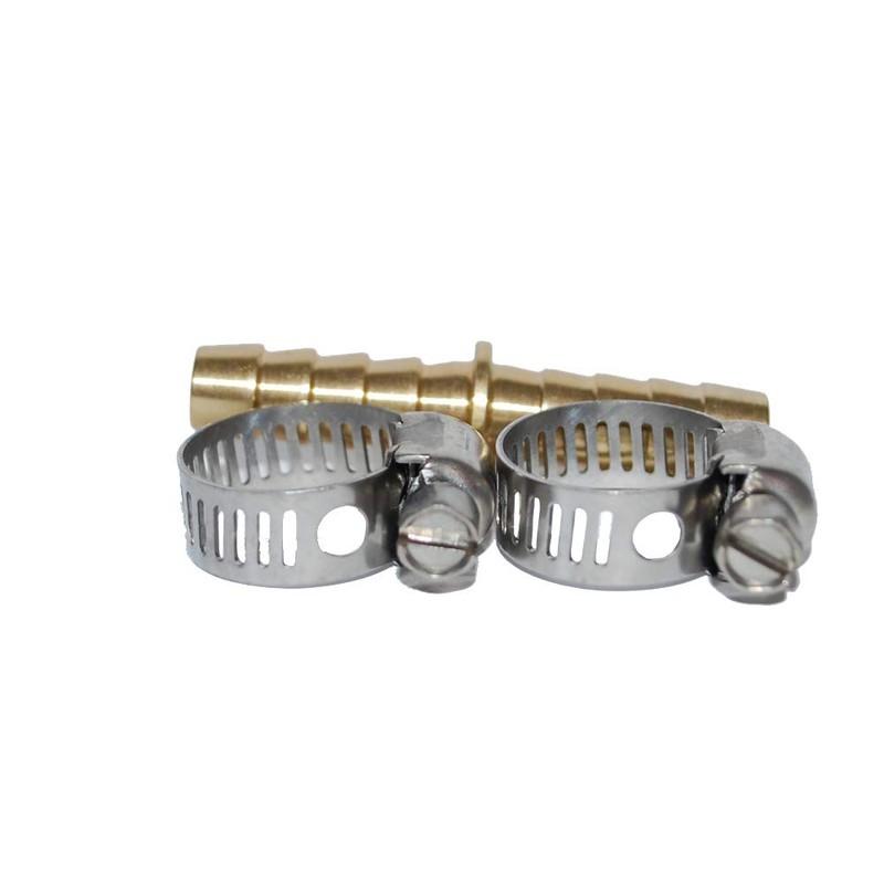 attwood Universal Brass in-Line 3/8-Inch Fuel Splice Kit, Model:11822-6