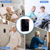 Daytech Elderly Pager 6 Digit Display Positioning 110dB for Home,