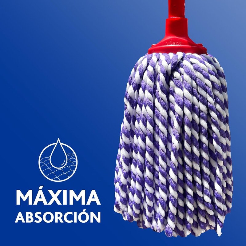 Repuesto Mop Microfibra Plus Vileda 176924 – Limpieza sin esfuerzo
