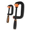 2Pcs C Clamp 2 Inch 3 Inch Adjustable Quick Release
