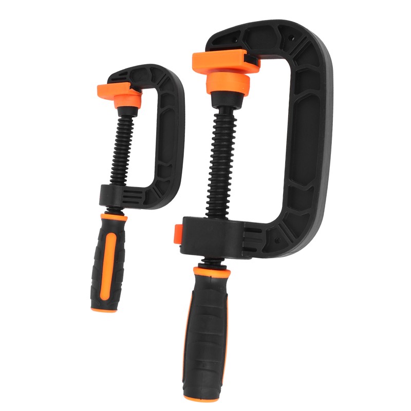 2Pcs C Clamp 2 Inch 3 Inch Adjustable Quick Release