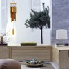 Bamboo Wind Chimes Outdoor,Wooden Wind Chimes with Melody Deep Tone,30"