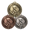 Decade Awards Pickleball Medal, Wreath - Bronze | Engraved Pickleball