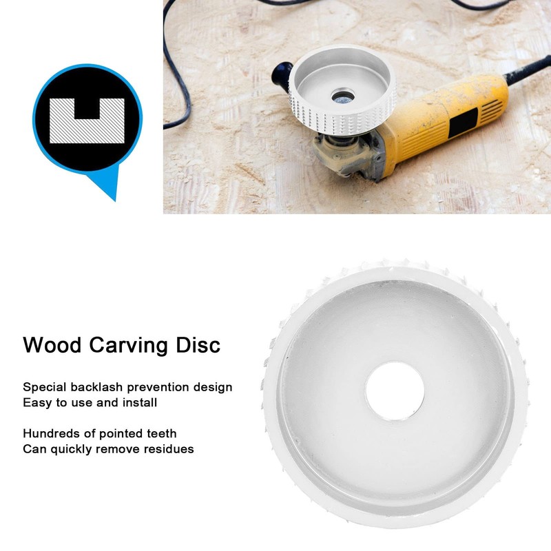 Wood Carving Disc, Tungsten Steel Grinder Shaping Angle File Discs,