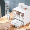 JFAN Simple Storage Case, Drawers, Storage, Accessories, Tabletop, Transparent, Storage