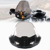 LUXEMOTO Front Windshield for Can-Am Ryker All Models, 3" Adjustable