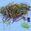 Coloured Crafting matchsticks - Pack of 1000 Assorted Colours