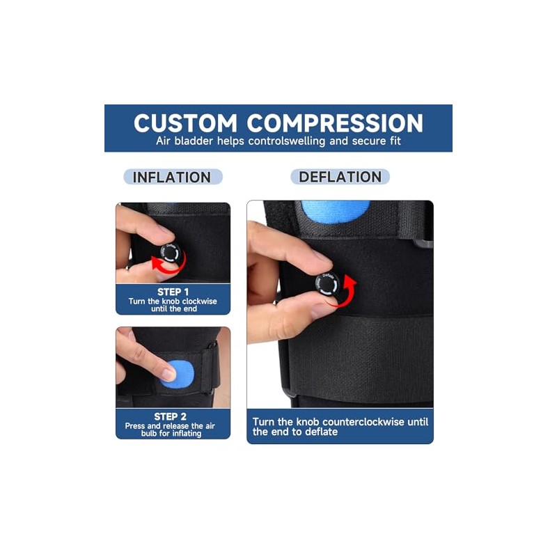 Tall Inflatable Walking Boot, Air Cam Walker Fracture Boot Orthopaedic