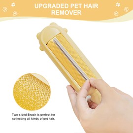 MEYDLL Pet Hair Remover Lint Roller for Cat Hair and Dog Hair Lint Brush Reusable Pet Hair Remover Brush for Pet Hair Dog Hair Cat Hair Lint Roller for Sofa Bed