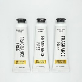 Fragrance Free Hand Cream Bath and Body Bundle | Three Shea Butter Hand Creams (1 fl oz Each)