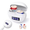 K&FCOPTEE Digital Invisible Hearing Aids Adults Rechargeable In The Ear