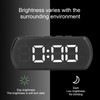 Digital Alarm Clocks, Simple Small Electronic Desk Clock -1050℃ ABS