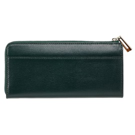 MILAGRO CA-PG-654 I・Bonaudo Palmerato Goat Leather L-Shaped Zipper Long Wallet (Wallet, Men's, Zipper, Large Capacity, Coin Purse, Card, Goat, Leather, Genuine Leather), green