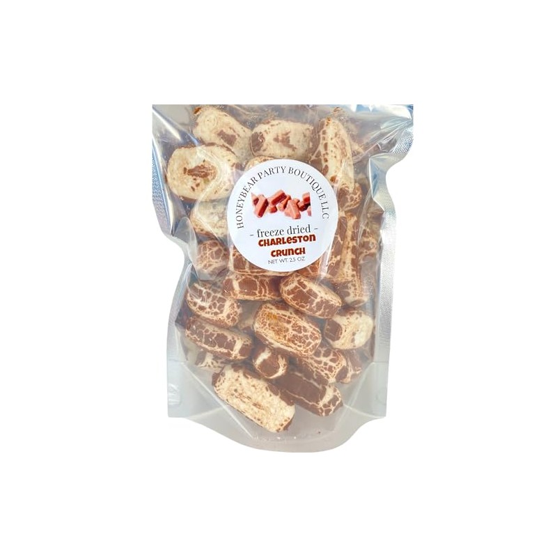 Freeze Dried Candy Charlie Crunch - Chocolate Nougat Candy -