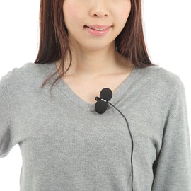 GONKISS Microphone Sponge, Microphone Windshield, Pin Microphone, Large, Loudspeaker, 5 Pieces, Black