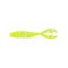 Baits Swimon 3.75 Inch Trailer 15 Chartreuse White Swirl 3