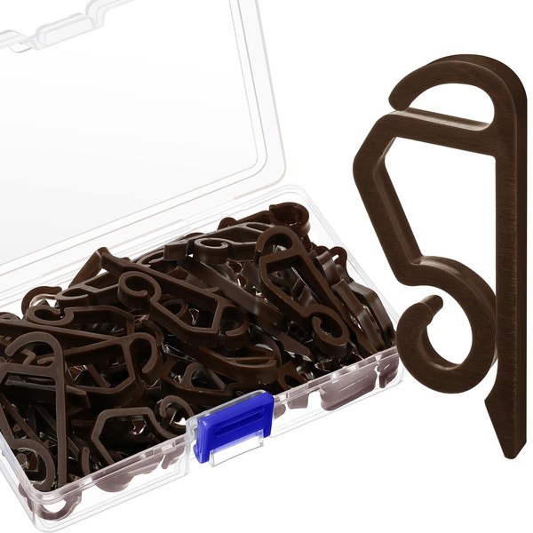 Marsui Christmas Light Clips Gutter Hooks for Outside String Lights