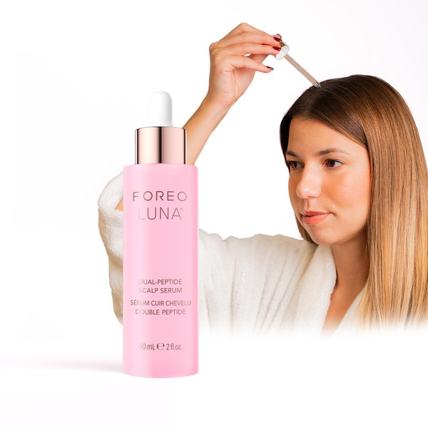 FOREO LUNA Dual-Peptide Scalp Serum – Hair Growth Serum &