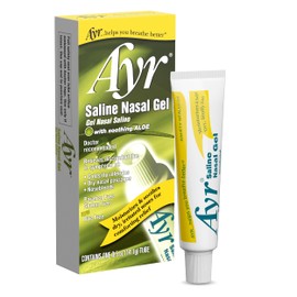AYR Ayr Saline Nasal Gel, With Soothing Aloe, 0.5 Ounce Tube (Pack of 1)