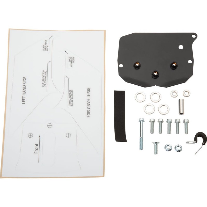 Tusk High Fender Kit Orange Compatible with KTM 390 Adventure