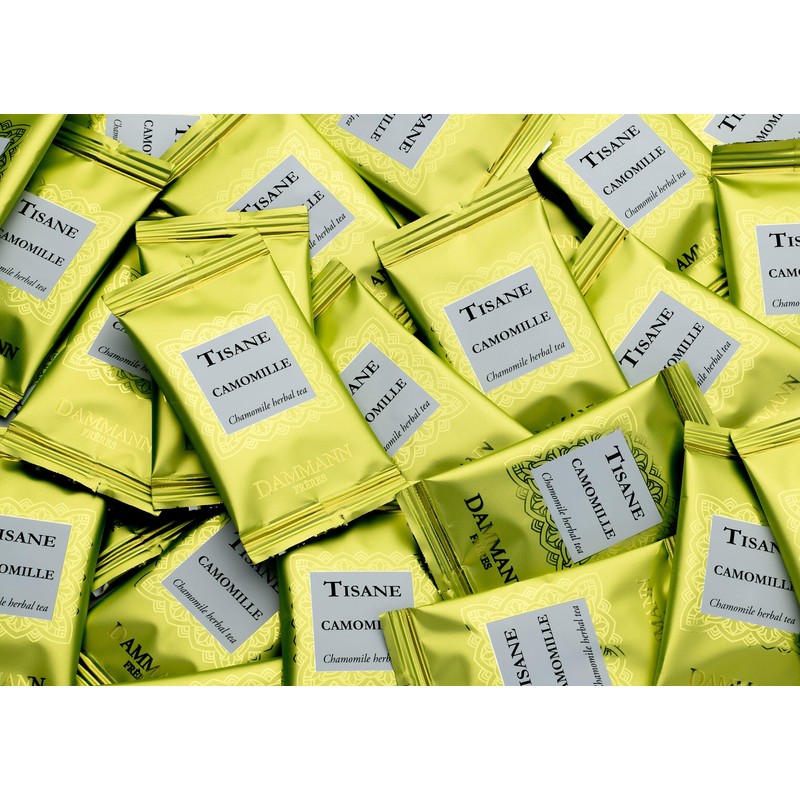 Dammann Freres Chamomile Tea Bags, French Gourmet Premium Herbal Tea