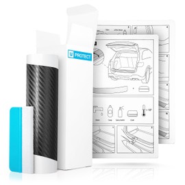 uProtect Car Bumper Protector Full Set for Mazda CX-30 1 (I) DM I 2019-2025 - Rear Bumper guards for cars, anti scratch, Paint Protector For Sill Lip - Carbon Black