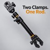 Double Head Thickened Mechanism Clamp Riding Selfie Stick – Telescopic