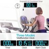 XREXS 17.2" Large Digital Wall Clock Bluetooth Sync Time, Precise