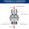 KIIFENG Shower Connector Balls Joint Replacement Shower Head Swivel Balls