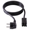 Bachmann Device supply cable - Schuko GST18-5m - Black -,