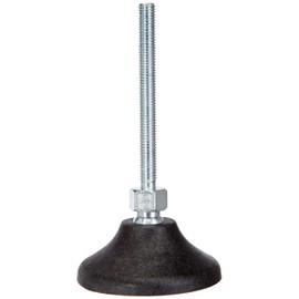 Adjustable Feet, Machine Feet, Adjustment Feet, KEP80 M10 x 150, Maximum Load 600 kg (Pack of 1)