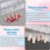 Acrylic Nail Jewellery Design 1 Box/12 Compartments with Nail Rhinestones