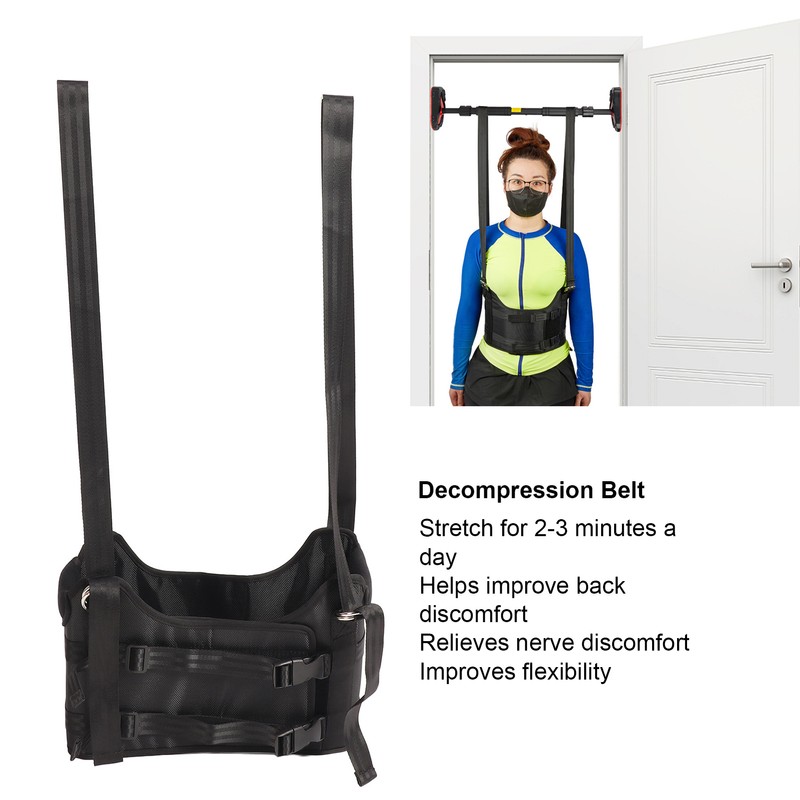 Hanging Back Stretcher Spinal Decompression Traction Device Harness Back Alignment
