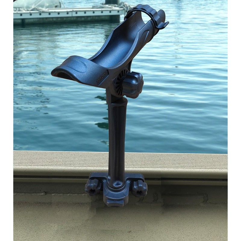 Brocraft 90 Degree Boat Track System Extender Rod Holder