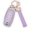 Key Fob Cover for Nissan - 4 Buttons Soft TPU