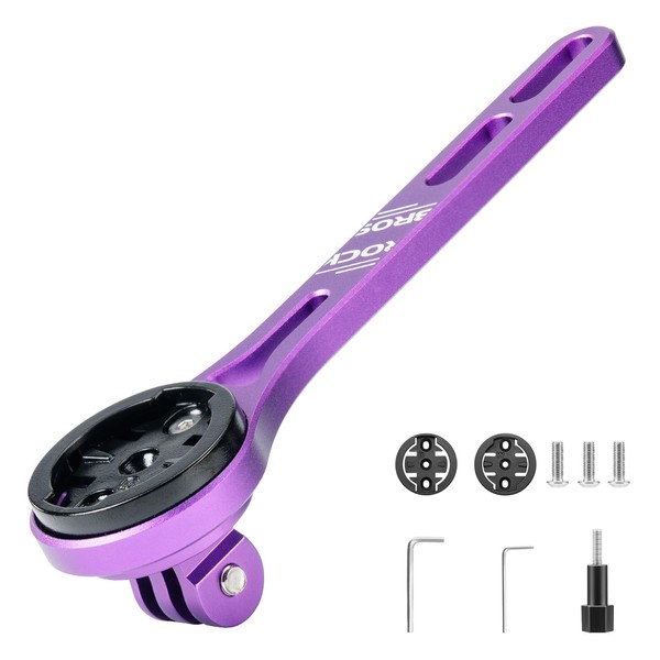 ROCKBROS Aluminum Bike Computer Mount Integrated Molding Cycling Computer Mount