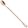 Lutesse Classic Satin Pink Gold Long Spoon Antibacterial