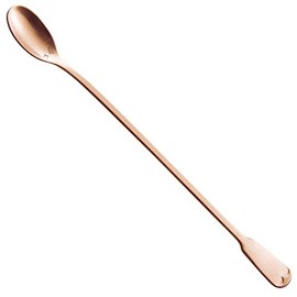 Lutesse Classic Satin Pink Gold Long Spoon Antibacterial