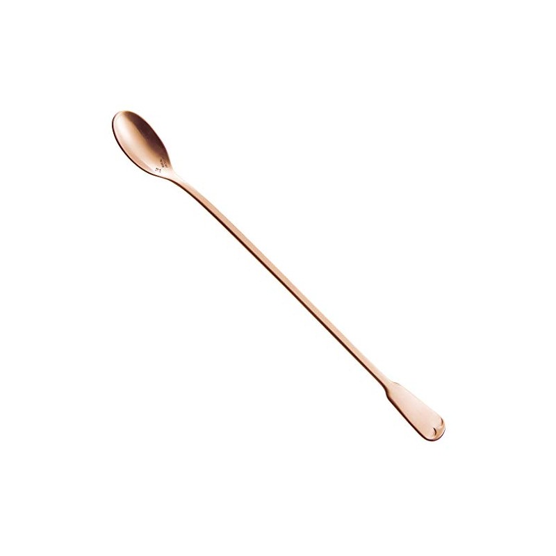 Lutesse Classic Satin Pink Gold Long Spoon Antibacterial