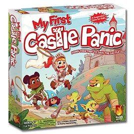 Fireside Games My First Castle Panic Juego de Mesa para niños de 4 años | Diversión cooperativa y educativa | Enseña Estrategia y Trabajo en Equipo