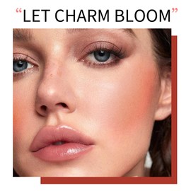 Liquid Blush Cream Face Blush - Soft Velvet Silk Texture, Long-lasing, Buildable and Blendable, Moisturizing Face Liquid Blush Stick for Cheek (04#, 37g)