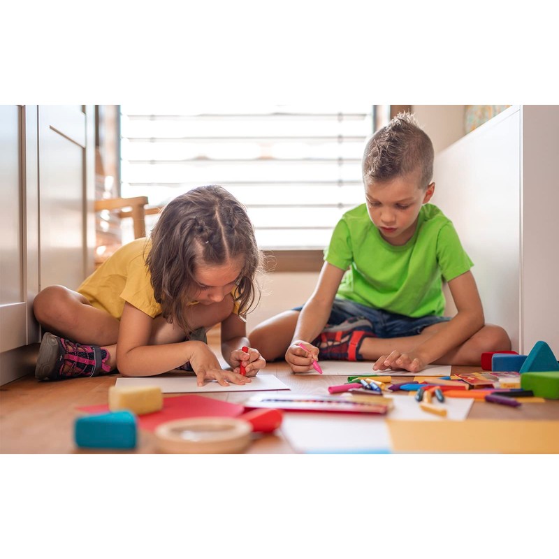 Jovicolor 980 – Wax Crayons, Box of 12, Pink