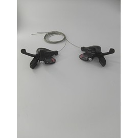 SHIMANO Altus SL-M310 3x7 Gear Lever Set 21 Gears Including Gear Cables Black