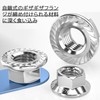 DEVENTORZ Hex Flange Nuts 20pcs Hex Lock Nuts Flanged Lock