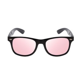 Calabria Melbourne Panthos Pink FL-41 Glasses Gloss Black Men Women Blue Light Sensitivity Migraine Glasses FL41 Photophobia