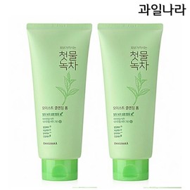 Fruit Kingdom 첫물녹차 클렌징폼 180g x 2개 First Harvest Green Tea Cleansing Foam 180g x 2 pieces