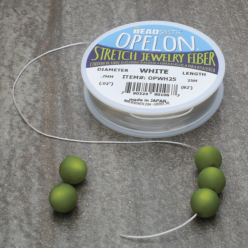 Beadaholique Opelon Floss ストレッチビーズコード 82フィート