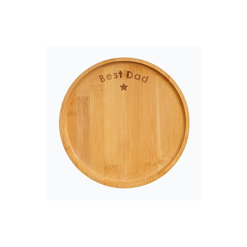 Sass & Belle Best Dad Bamboo Plate