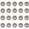 Hot Racing SXTF14NSS M1.4 Stainless Steel Hex Nut 20 Pieces