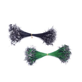 KOMBIUDA Super Strong Fishing Line Set Pcs Cm Steel Wire for Outdoor Angling Abrasion Bite Resistant